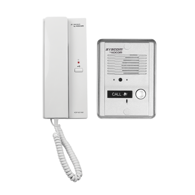Audio portero con auricular