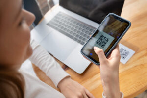 Instalar acceso de código QR por seguridad